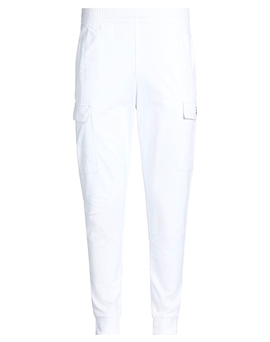 EA7 Casual pants BIANCO 100% Cotton