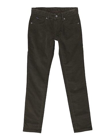 HACKETT Pantalone Verde scuro 99% Cotone, 1% Elastan