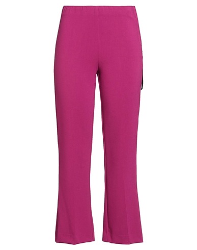 OTTOD'AME Pantalone Magenta 63% Poliestere, 32% Viscosa, 5% Elastan