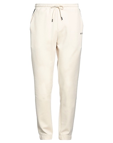 BOSS HUGO BOSS Casual pants Beige 80% Cotton, 15% Polyester, 5% Elastane