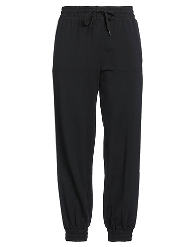 NORMA KAMALI Casual trouser Black 96% Cotton, 4% Elastane