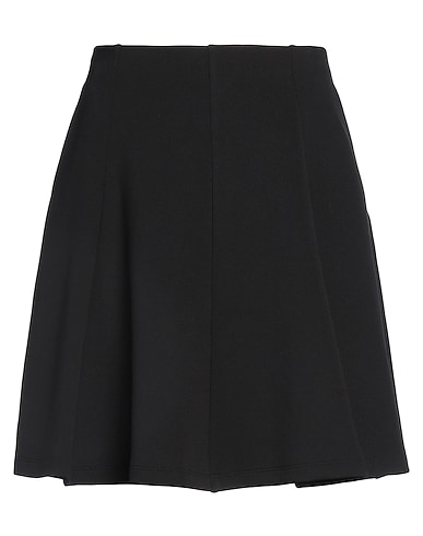 EMPORIO ARMANI Mini skirt Black 49% Modal, 44% Polyester, 7% Elastane