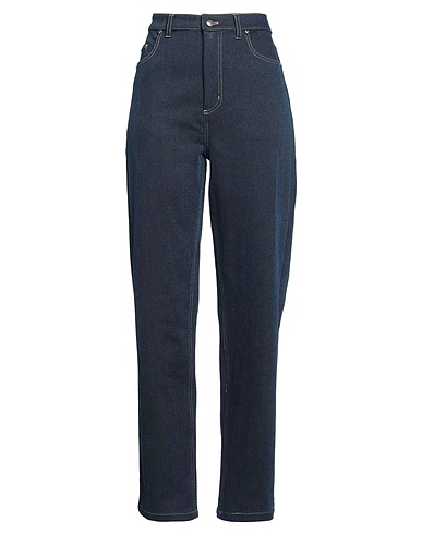 ROTATE BIRGER CHRISTENSEN Denim trousers Blue 90% Cotton, 8% Polyester, 2% Elastane