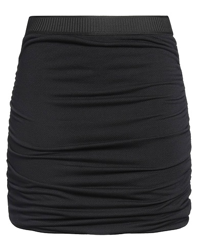 DESIGNERS REMIX Minirock Schwarz 73% Rayon, 27% Polyamid