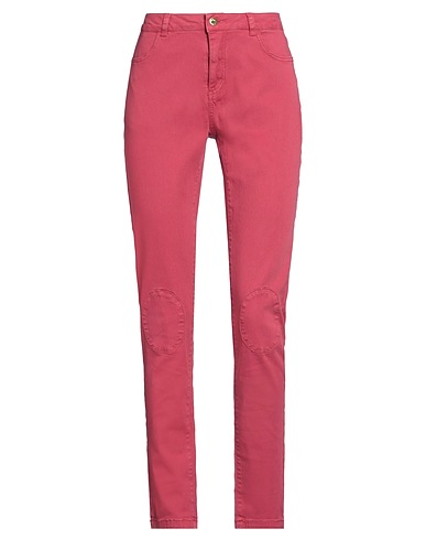STINE GOYA Casual trouser Garnet 97% Cotton, 3% Elastane
