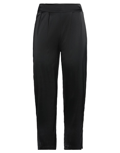 MANILA GRACE Casual pants Black 98% Viscose, 2% Elastane