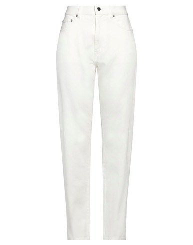 LOULOU STUDIO Pantaloni jeans Avorio 100% Cotone organico