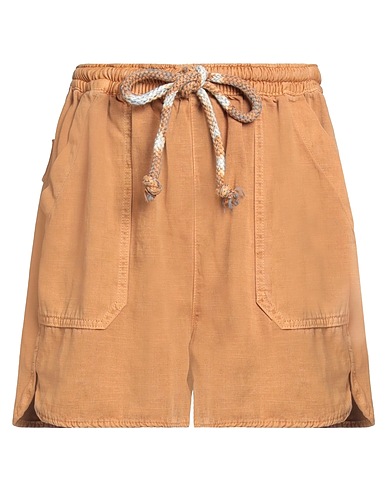 DR. COLLECTORS Shorts & Bermuda Brown Cotton, Linen