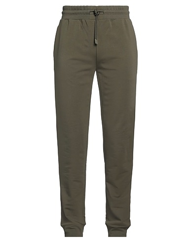 HACKETT Casual trouser SPORT Military green 95% Cotton, 5% Elastane