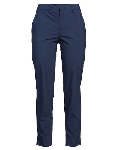 PT Torino Casual trouser Navy blue 55% Cotton, 39% Polyamide, 6% Elastane