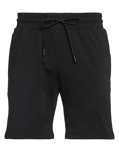 HACKETT Shorts & Bermuda SPORT Black 95% Cotton, 5% Elastane