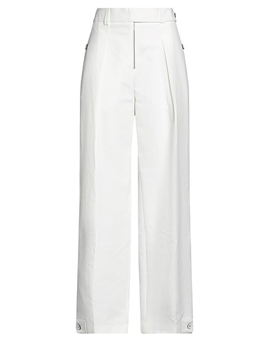 JIL SANDER Hosen Weiß 100% Baumwolle