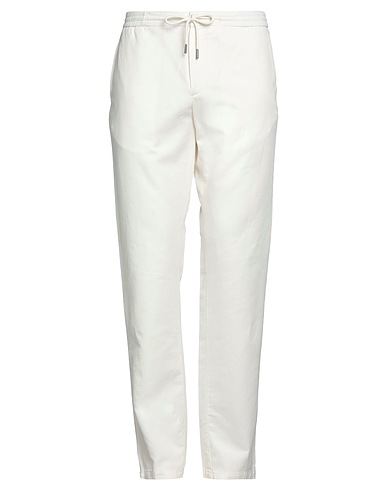 HACKETT Casual pants Ivory 69% Cotton, 31% Linen