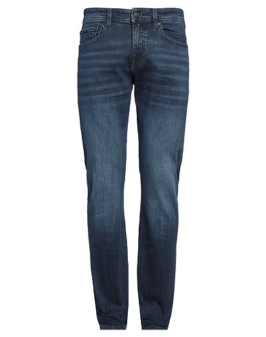 BOSS HUGO BOSS Denim pants Blue 99% Cotton, 1% Elastane