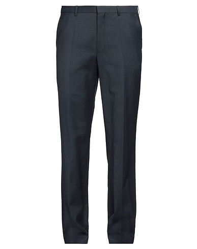 HUGO Casual trouser Midnight blue 74% Cotton, 17% Polyester, 9% Polyamide