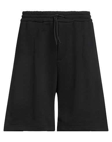 EMPORIO ARMANI ショートパンツ＆バミューダパンツ ブラック コットン 100%
