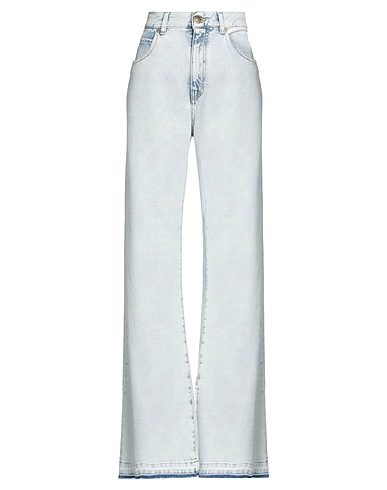 PINKO Denim trousers DENIM Blue 96% Cotton, 4% Elastomultiester