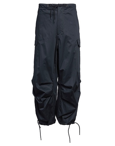 EMPORIO ARMANI Casual pants Navy 96% Cotton, 4% Elastane