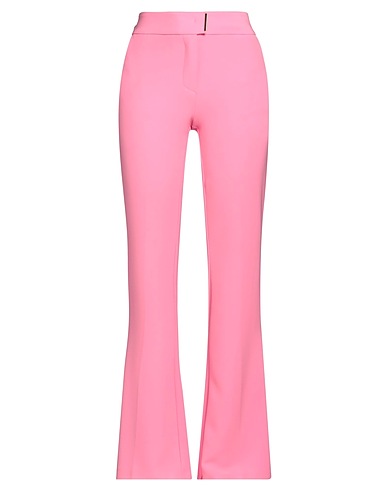 SIMONA CORSELLINI Casual trouser Pink 94% Polyester, 6% Elastane