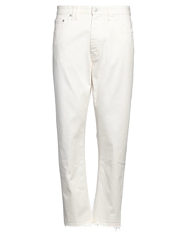 CYCLE Denim pants Ivory 98% Cotton, 2% Elastane
