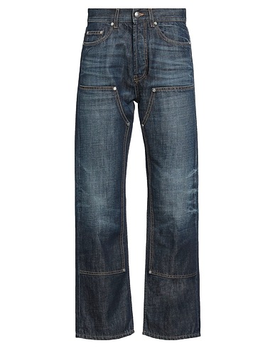 PALM ANGELS Denim trousers Blue 100% Cotton