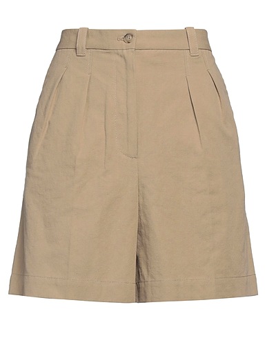 A.P.C. Shorts & Bermuda Khaki 76% Cotone, 24% Lino