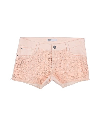 PATRIZIA PEPE Shorts & Bermuda Light pink 60% Cotton, 38% Polyester, 2% Elastane