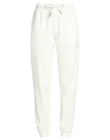 COOPERATIVA PESCATORI POSILLIPO Casual παντελόνι BIANCO 94% Βαμβάκι, 6% Ελαστάνη