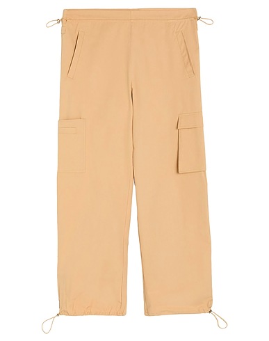 WEILI ZHENG Casual trouser Sand 100% Cotton
