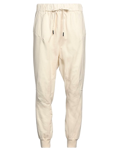 ANDREA YA' AQOV Pantalone Avorio 100% Cotone
