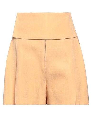 JIL SANDER Shorts & Bermuda Apricot 58% Viscose, 42% Silk