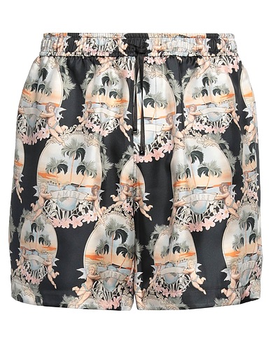 AMIRI Shorts & Bermuda Nero 100% Seta