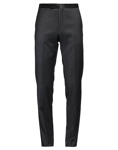 TAGLIATORE Casual trouser Charcoal 77% Virgin Wool, 22% Polyester, 1% Elastane