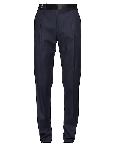 TAGLIATORE Casual pants Midnight blue 50% Virgin Wool, 45% Viscose, 5% Elastane
