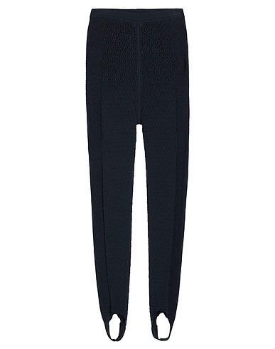 KHAITE Leggings Black 89% Viscose, 10% Polyamide, 1% Elastane