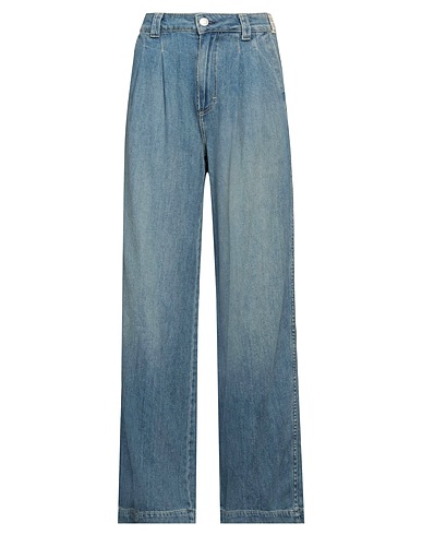 AMO Denim pants Blue 100% Cotton