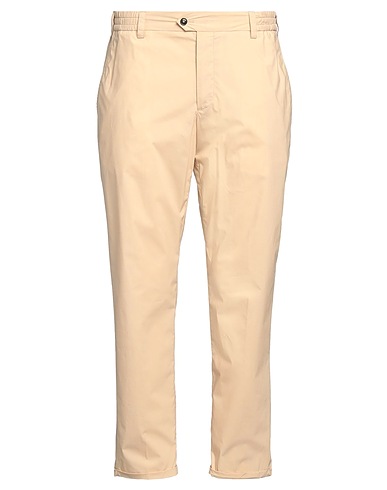 PT Torino Casual trouser Beige 55% Cotton, 39% Polyamide, 6% Elastane