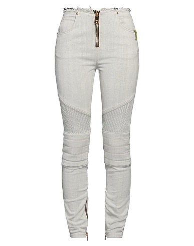 BALMAIN ジーンズ ホワイト コットン 98% / ポリウレタン 2%