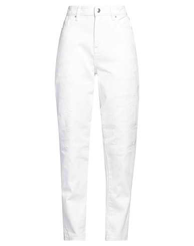 ARMANI EXCHANGE Denim pants White 100% Cotton