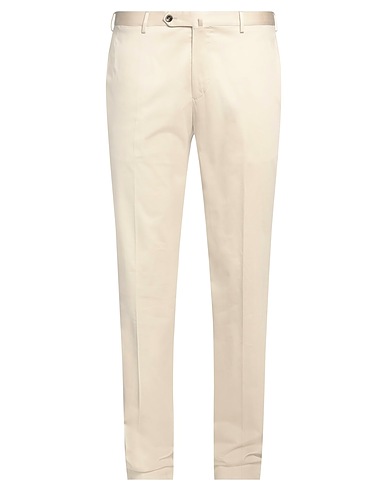 PT Torino Casual pants Beige 97% Cotton, 3% Elastane
