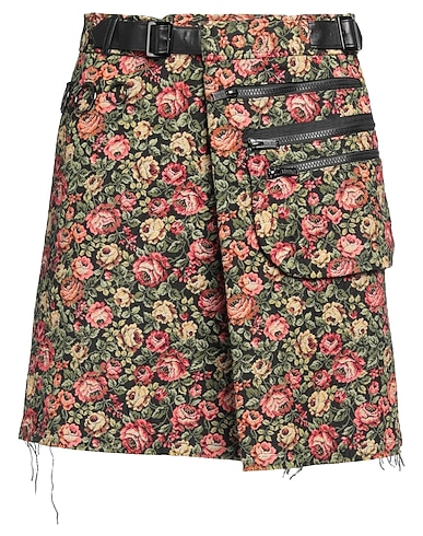 UNDERCOVER Mini skirt 64% Rayon, 34% Polyester, 2% Nylon