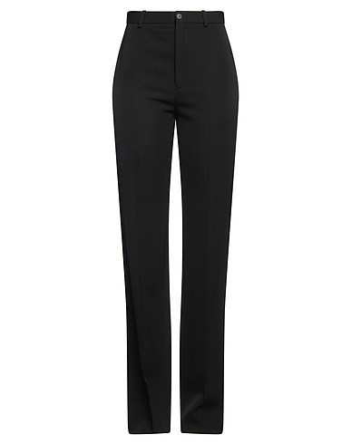 BALENCIAGA パンツ ブラック ウール 100%