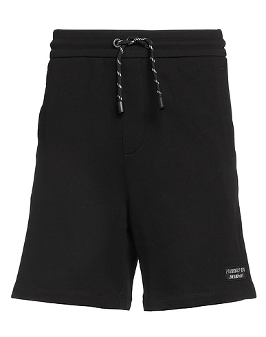 ARMANI EXCHANGE Shorts & Bermuda Black 70% Cotton, 30% Polyester
