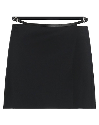 GIVENCHY Mini skirt Black 61% Viscose, 39% Acetate