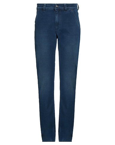 BARMAS Casual trouser Blue 99% Cotton, 1% Elastane