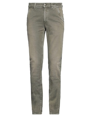 BARMAS Casual trouser Military green 98% Cotton, 2% Elastane