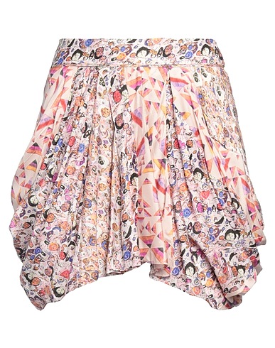 ISABEL MARANT Mini skirt Blush 84% Polyamide, 16% Silk