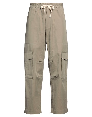 ISABEL BENENATO Casual trouser Grey 65% Cotton, 35% Polyamide