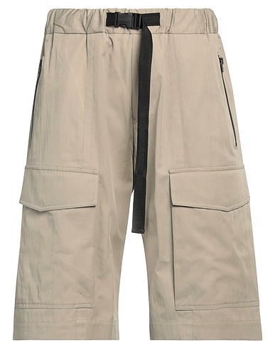 ISABEL BENENATO Shorts & Bermuda Sage green 65% Cotton, 35% Polyamide