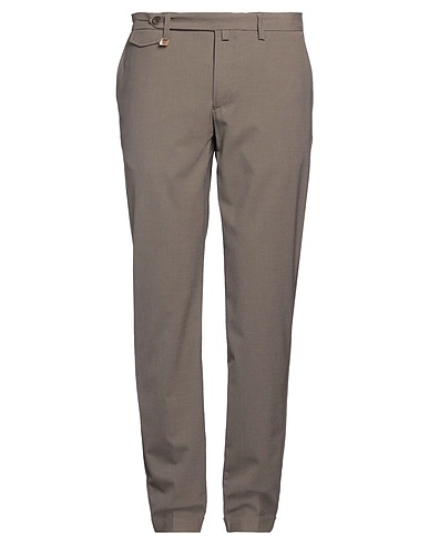 BARBATI Casual pants Khaki 48% Viscose, 47% PES, 5% Elastane